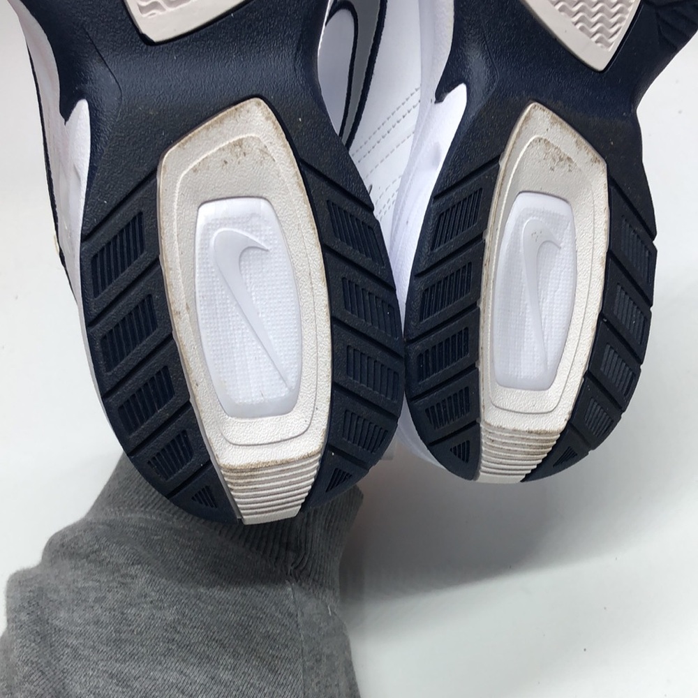 Mens Nike Air Monarch IV White/Grey 415445-102 USED Size 11 - Picture 7 of 10